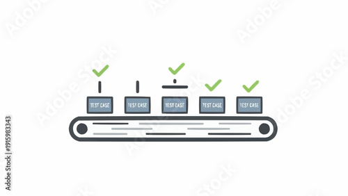 Network Devices on Server Rack with Checkmarks.