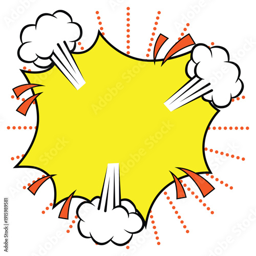 Speech Vapor Pop Art 