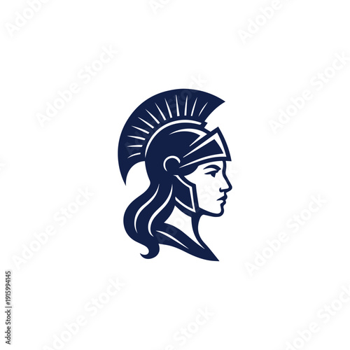 Female Spartan Logo