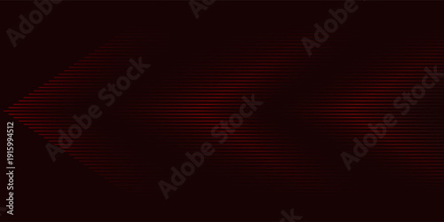 3D red lines techno abstract background overlap layer on dark space with arrows shapes effect decoration. Modern graphic design element stripes style concept for web banner, card, or brochure cover