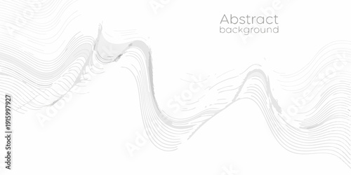Abstract background with flowing gray lines creating a modern and minimalist design