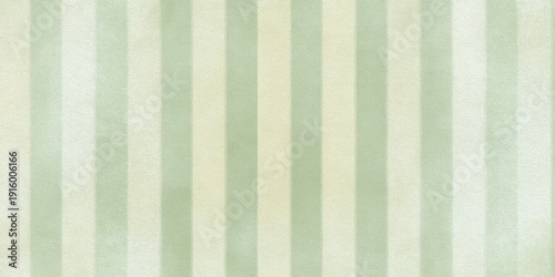 watercolor striped pattern in soft sage green and cream, with subtle texture for an elegant background.