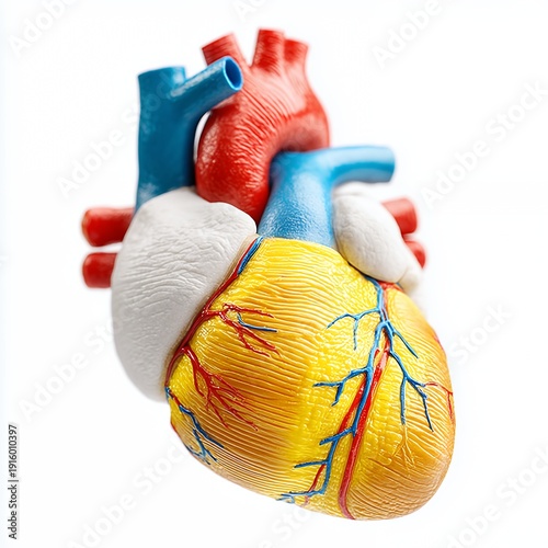 Wallpaper Mural Detailed Anatomical Model of a Human Heart Torontodigital.ca