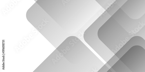 Gray overlap technology tech grid triangle business digital curve poster and banner web creative origami square rectangle template background.