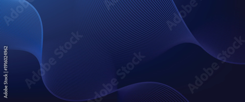 Premium background design with diagonal dark blue line pattern. abstract dark blue background. wavy lines background. eps 10