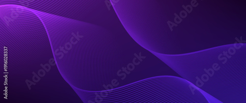 purple abstract background with luxury elements. abstract wavy lines background. vector illustration