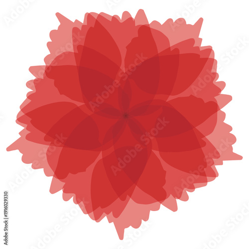 母の日のための 透け感カーネーションシリーズ｜カーネーションの花
Carnation for Mother’s Day Series | Transparent Watercolor Carnation Flower