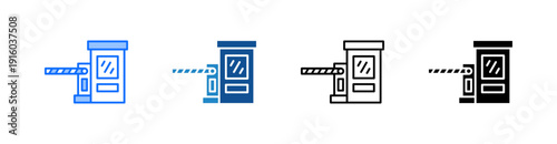 Toll Multiple Style Icon Set 