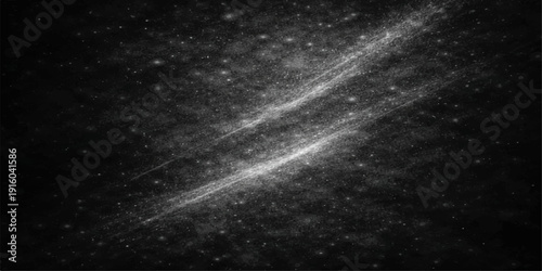 Abstract starry space background with galaxy and nebula