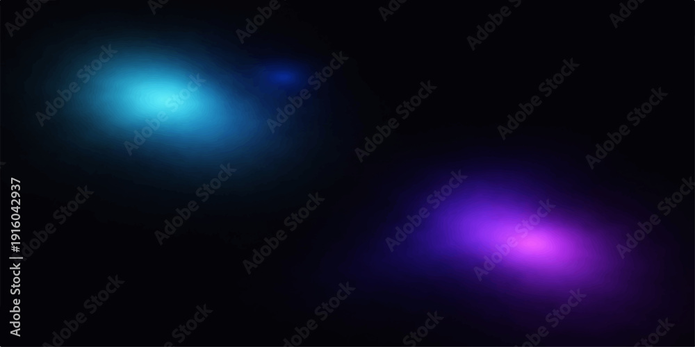 Obraz premium Blue glowing abstract light loop background