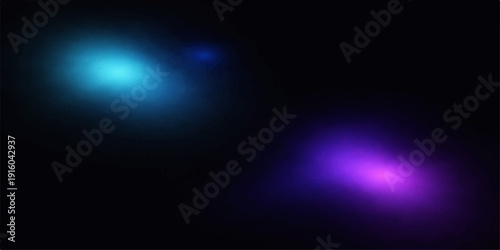 Blue glowing abstract light loop background