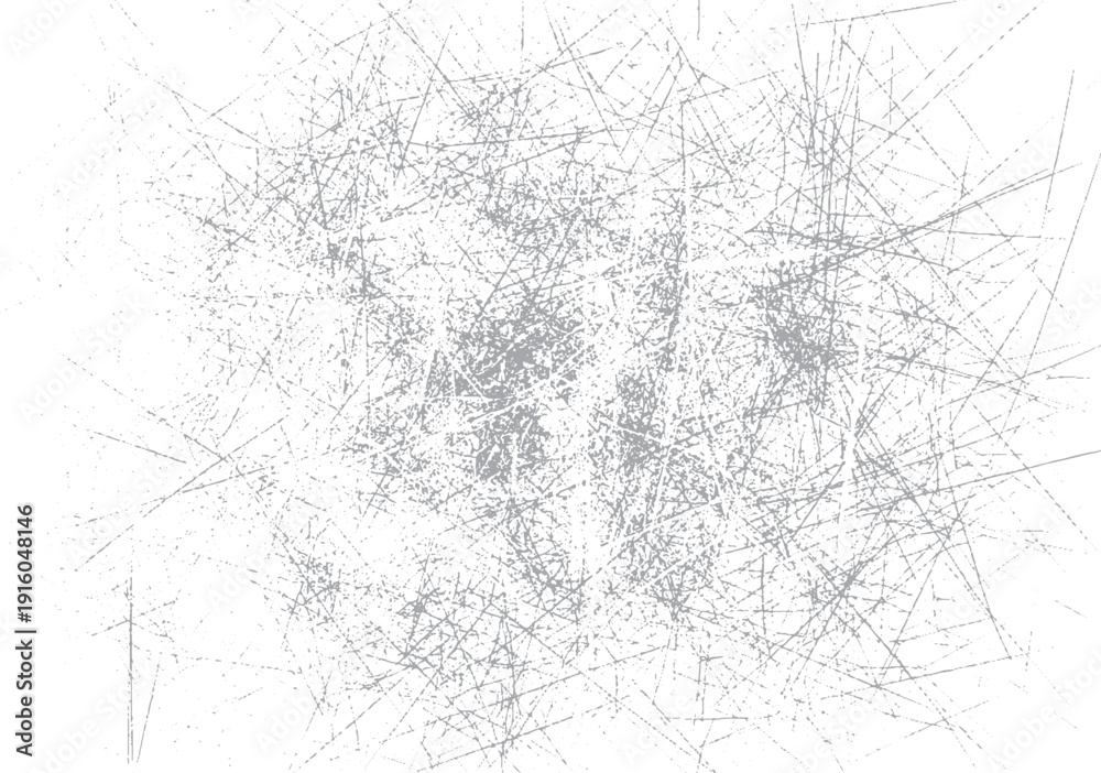 Fototapeta premium Abstract chaotic lines and scribbles forming a complex pattern.