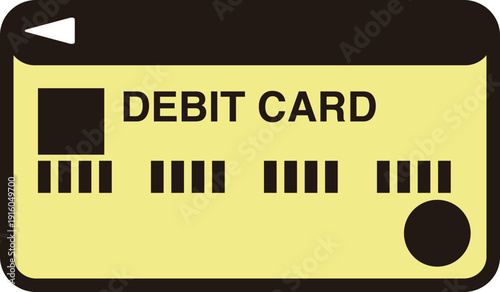 Credit Card and Debit Card Illustration Set. Image for Cashless Payment, Bank Account, and Financial Services