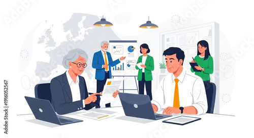 Intergenerational Knowledge Transfer in European Union Workplace with Senior Mentor and Young Professional Collaboration