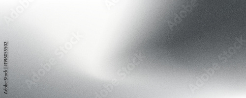 Grainy gradient background, grey black white monochrome abstract noise texture banner backdrop.vector eps10