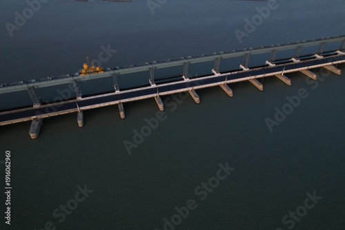 Koshi Barrage, India- Nepal Border, Bihar