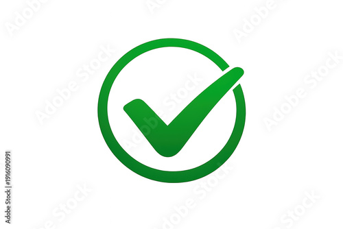 Free Download Green check mark creating a positive status sign for verification, confirmation, or compliance with options - GFXLoad