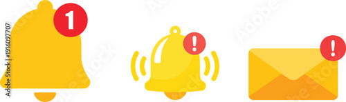 Notification icons, bell icon alert symbols, sound alert icons, notification badges, alert notifications, bell vector with badge, sound wave icons, alert ringing bells icon set