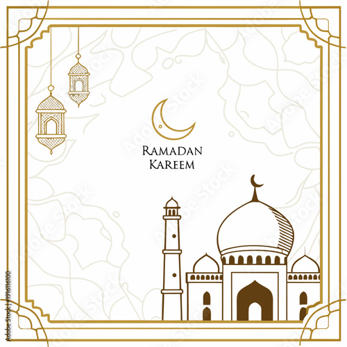 taj mahal vector illustration