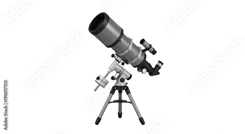 Telescope on a tripod