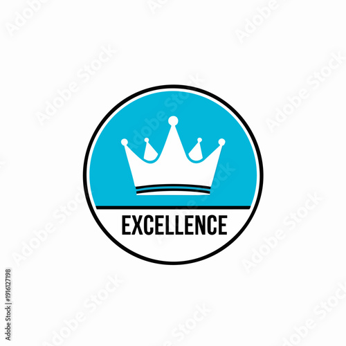 Crown of Excellence Symbol Representing Achievement and Quality.
