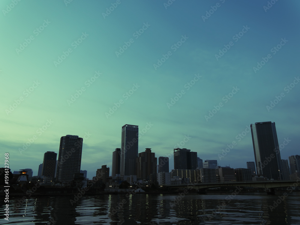 Obraz premium 蒼の静域