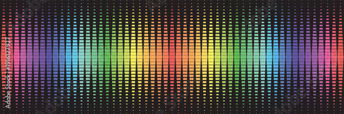 background with color sound scal