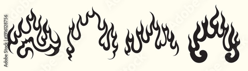 set different types of flames