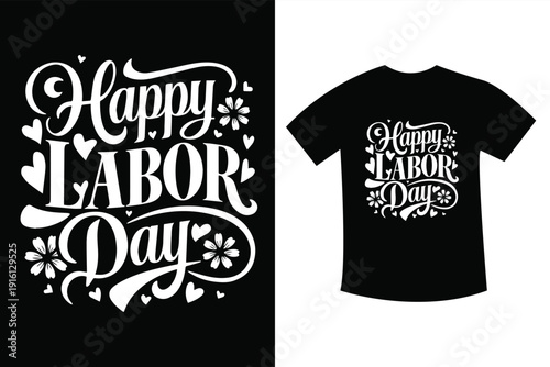 Celebrate with these festive happy labor day themed t-shirt designs