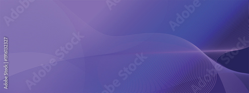Abstract purple background with flowing wave lines and gradient shapes. Modern dynamic wallpaper for technology, music, presentations and digital design projects. vector illustration
