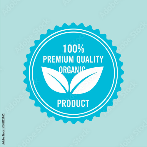 Premium Quality Organic Product Seal of Approval.