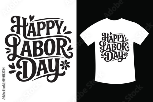 Celebrate with these festive happy labor day themed t-shirt designs