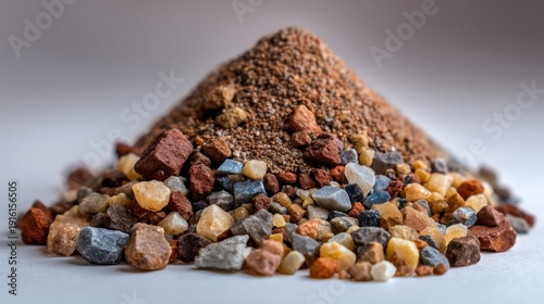Wallpaper Mural Pile of colorful rocks and sand macro shot Torontodigital.ca