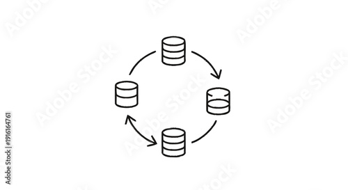 Database Synchronization and Data Flow Diagram.