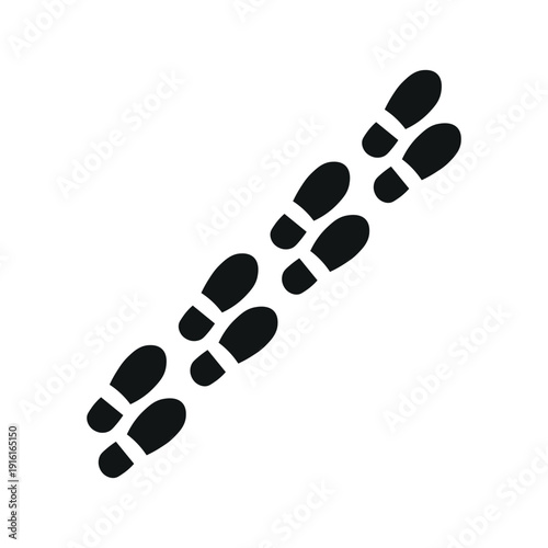 Detective Footprint Icon