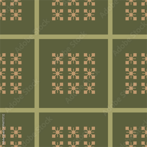 Traditional Slavic, Bulgarian decorative embroidery vector pattern. Seamless ornamental motifs for folklore costume, clothing, textile, damask, craft knitting, sewing. Balkan cultural heritage.