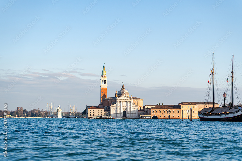 Fototapeta premium Venetian Grand Canal in winter