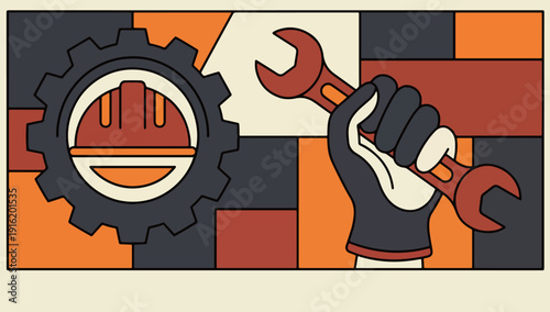 Construction Worker Illustration