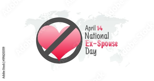 national ex-spouse day motion video, ideal for national ex-spouse day celebration