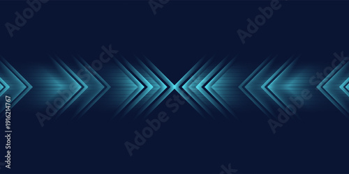 Abstract arrows, blue, chevron shapes, geometric lines, modern backdrop to add visual interest and a touch of sophistication to presentations or websites