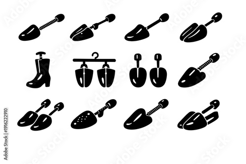 Routine vector simple solution shoe icon everyday helper habit practical generation image