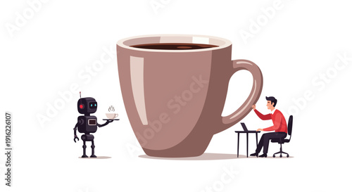 AI-Powered Automation Delivers Corporate Caffeine Fuel for Peak Professional Productivity