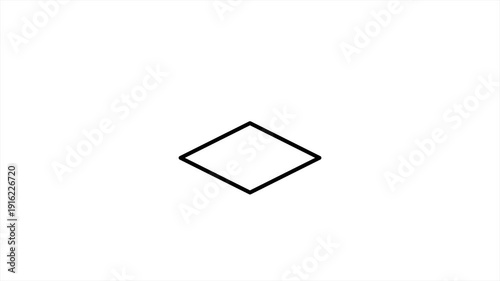 Looping loading icon of 2 Layers Tiles for UI/UX loader