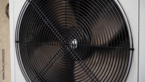 Wallpaper Mural Ventilation Fan in Industrial Cooling Unit Torontodigital.ca