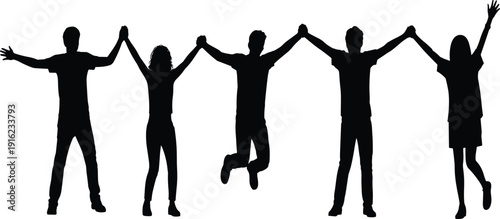 Diverse professional business team collaborating in high-tech modern conference room discussing financial data on digital screens for successful corporate growth and strategic planning