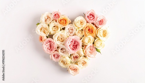 Heart of Roses - A Floral Valentines Day Arrangement.