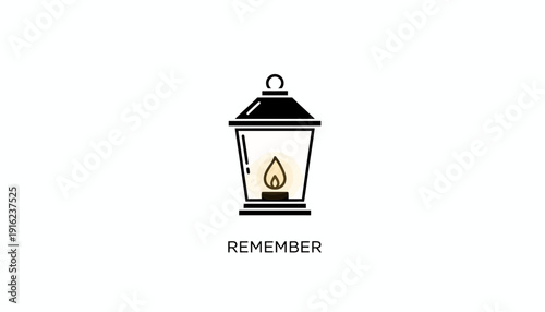Remember Lantern Flame Icon