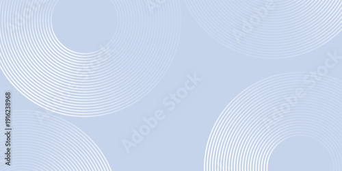 Abstract sinple blue art background with circle elements. Digital technology space, concept, modern