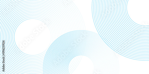 Simple abstract background blue white gradations circle effect shape creative, blue, art