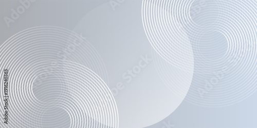 Illustrations abstract blue modern background with circle elements. minimalist